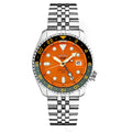 Seiko SSK005 Automatic - Orange Dial with Date Calendar and Luminous Hands
